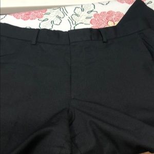 Banana Republic Black flat front pants 34/33 slack